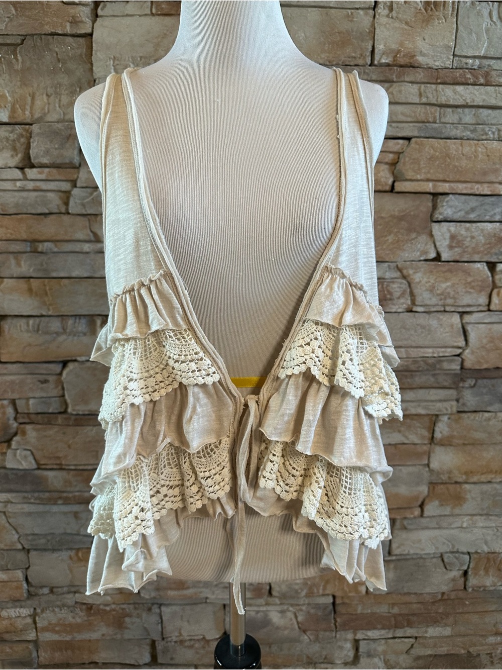 Press Ruffled Tank/Vest